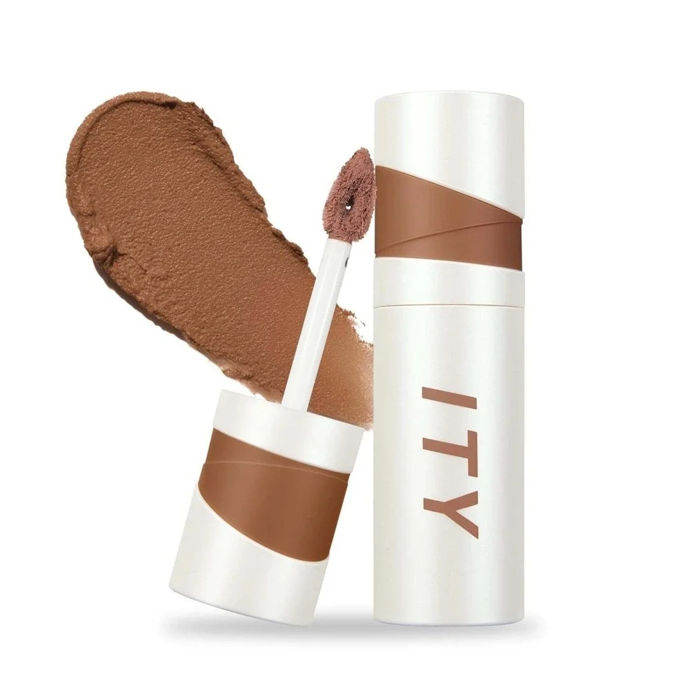 Set of 4 Soft Matte Velvet Lip Clay Apricot (3 pcs) & Earthy (1 pc) Mousse